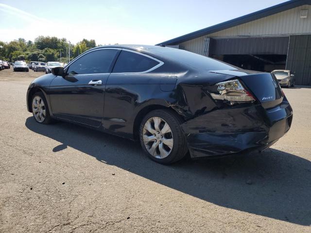 1HGCS12889A007853 - 2009 HONDA ACCORD EXL შავი ფოტო 2