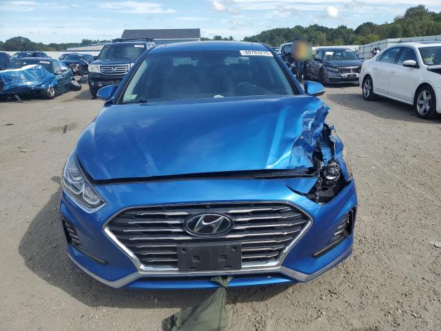 5NPE34AF3JH649139 - 2018 HYUNDAI SONATA SPORT BLUE photo 5