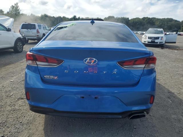 5NPE34AF3JH649139 - 2018 HYUNDAI SONATA SPORT BLUE photo 6