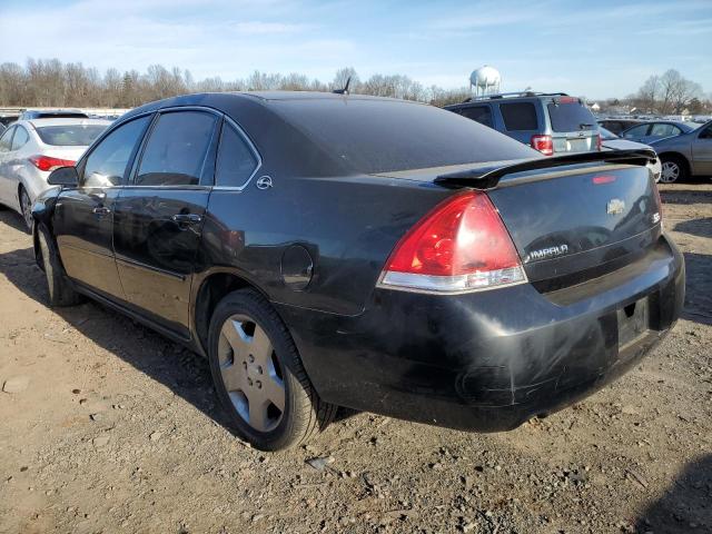 2G1WD58C379308766 - 2007 CHEVROLET IMPALA SUPER SPORT BLACK photo 2