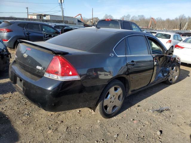 2G1WD58C379308766 - 2007 CHEVROLET IMPALA SUPER SPORT BLACK photo 3