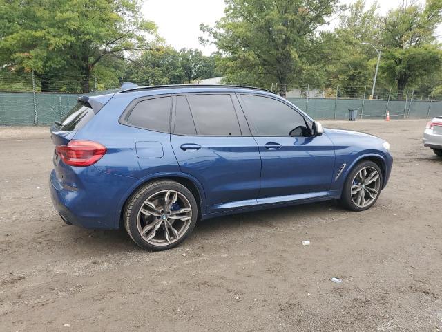 5UXTS3C50J0Y99345 - 2018 BMW X3 XDRIVEM40I BLUE photo 3