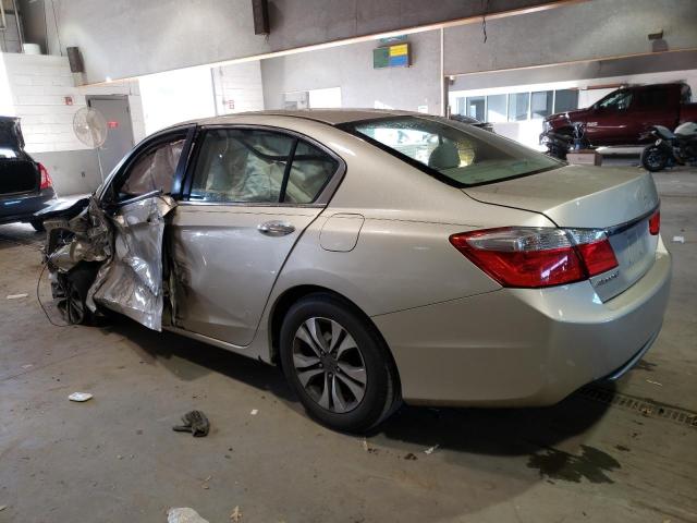 1HGCR2F30EA264600 - 2014 HONDA ACCORD LX GOLD photo 2