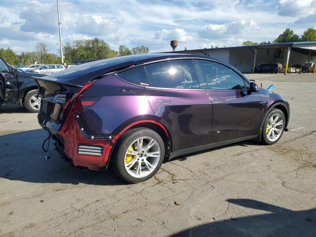 5YJYGDEE5MF187432 - 2021 TESLA MODEL Y أحمر صورة 3
