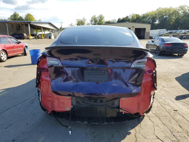 5YJYGDEE5MF187432 - 2021 TESLA MODEL Y أحمر صورة 6