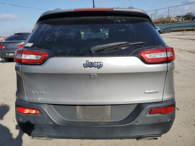 1C4PJMCS3GW105008 - 2016 JEEP CHEROKEE LATITUDE SILVER photo 6