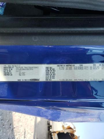 1FUJGLDR6CSBC3991 - 2012 FREIGHTLINER CASCADIA 1 蓝色 照片 10