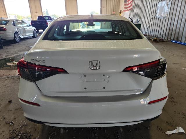 2HGFE1F71PH306797 - 2023 HONDA CIVIC EX WHITE photo 6