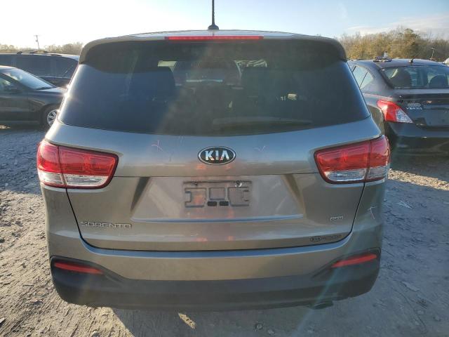 5XYPG4A33GG184865 - 2016 KIA SORENTO LX GRAY photo 6