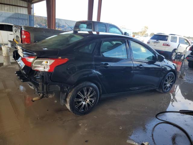 1FAHP3F28CL444731 - 2012 FORD FOCUS SE BLACK photo 3