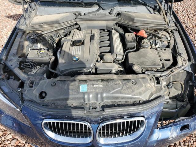 WBANU53598CT03705 - 2008 BMW 528 I BLUE photo 11