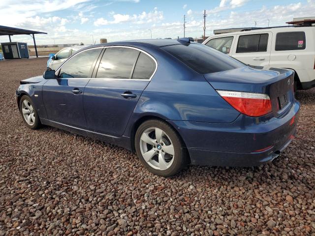 WBANU53598CT03705 - 2008 BMW 528 I BLUE photo 2