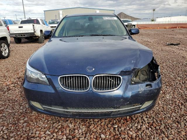 WBANU53598CT03705 - 2008 BMW 528 I BLUE photo 5