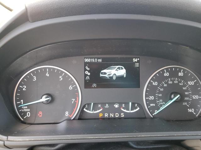 MAJ6P1UL4JC188026 - 2018 FORD ECOSPORT SE თეთრი ფოტო 9