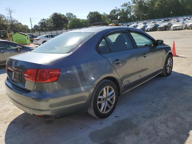 3VW2K7AJ0DM205742 - 2013 VOLKSWAGEN JETTA BASE رمادي صورة 3