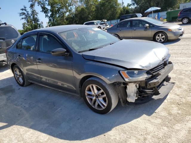 3VW2K7AJ0DM205742 - 2013 VOLKSWAGEN JETTA BASE رمادي صورة 4