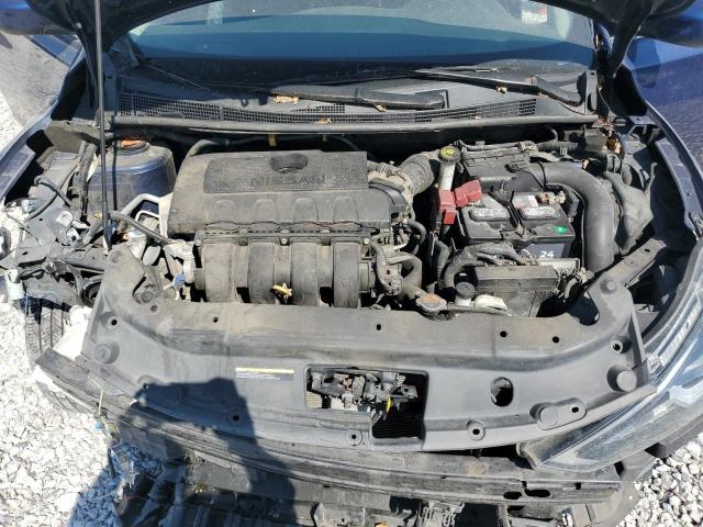 3N1AB7AP2KY245395 - 2019 NISSAN SENTRA S BLUE photo 11