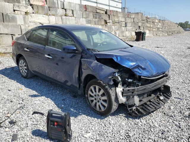 3N1AB7AP2KY245395 - 2019 NISSAN SENTRA S BLUE photo 4