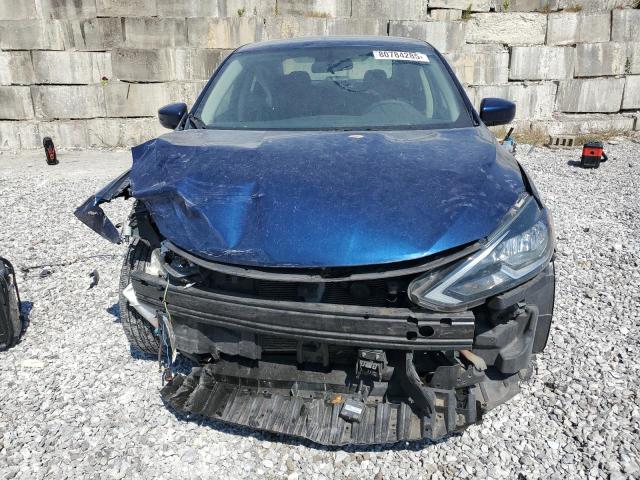 3N1AB7AP2KY245395 - 2019 NISSAN SENTRA S BLUE photo 5