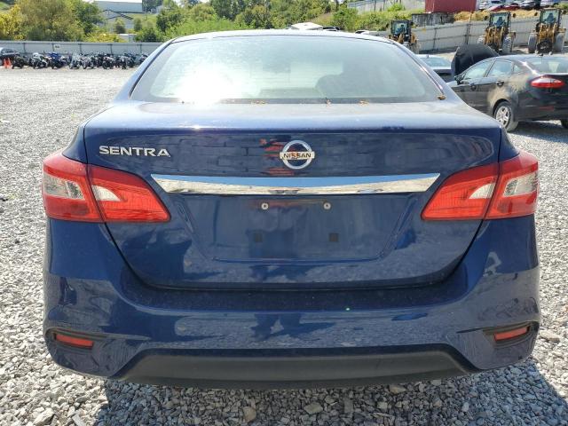 3N1AB7AP2KY245395 - 2019 NISSAN SENTRA S BLUE photo 6
