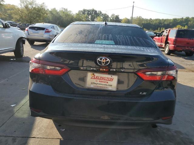 4T1C11AK5MU459681 - 2021 TOYOTA CAMRY LE BLACK photo 6