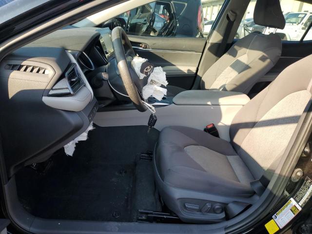 4T1C11AK5MU459681 - 2021 TOYOTA CAMRY LE BLACK photo 7