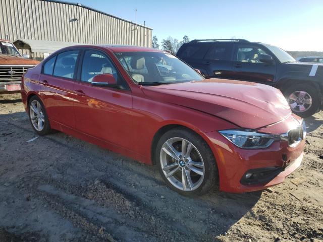WBA8E1G52JNU92043 - 2018 BMW 320 I RED photo 4