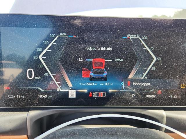 WBY73AW06RFS90322 - 2024 BMW I4 EDRIVE 40 BLUE photo 9