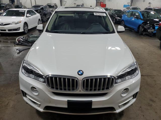 5UXKR0C53F0P16761 - 2015 BMW X5 XDRIVE35I WHITE photo 5