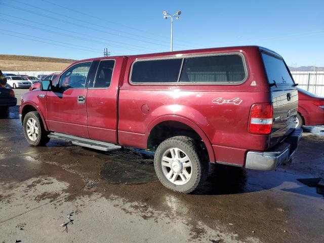 1FTPX14534NB53972 - 2004 FORD F150 BURGUNDY photo 2