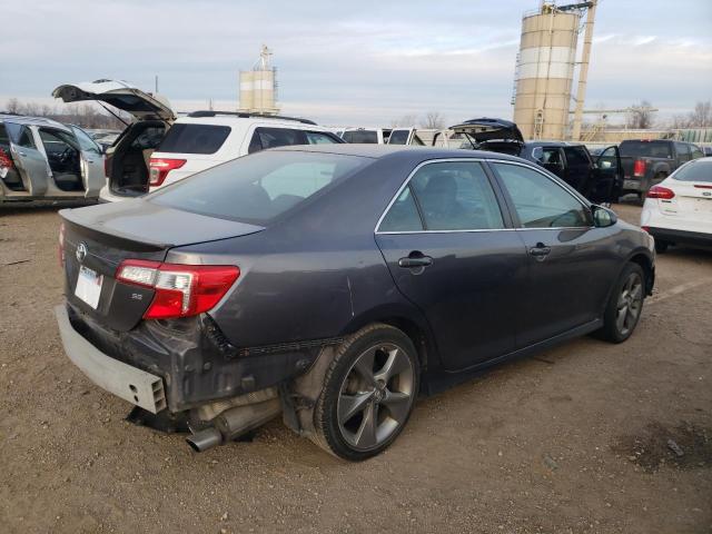 4T1BF1FK6EU352615 - 2014 TOYOTA CAMRY L GRAY photo 3