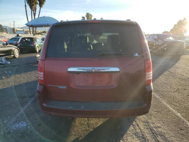 2A8HR54P68R151612 - 2008 CHRYSLER TOWN & COU TOURING RED photo 6