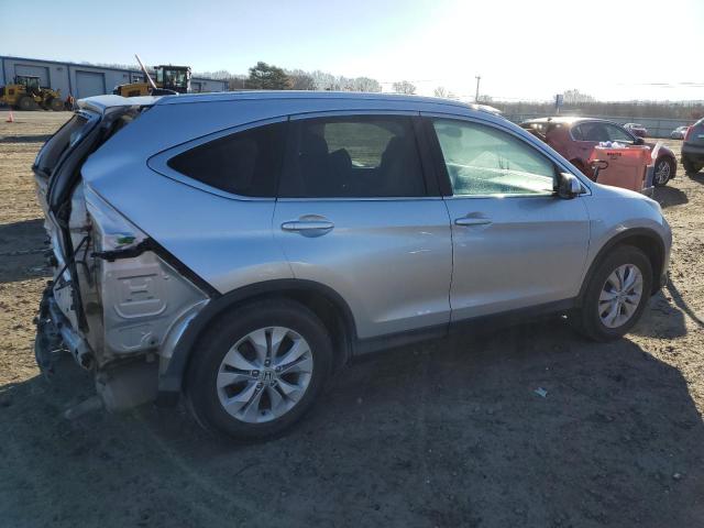 2HKRM3H7XEH530274 - 2014 HONDA CR-V EXL SILVER photo 3