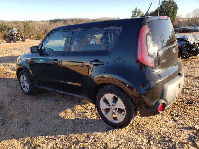 KNDJN2A2XF7114668 - 2015 KIA SOUL BLACK photo 2