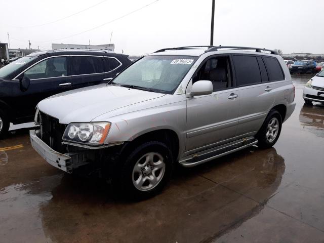 2002 TOYOTA HIGHLANDER LIMITED, 