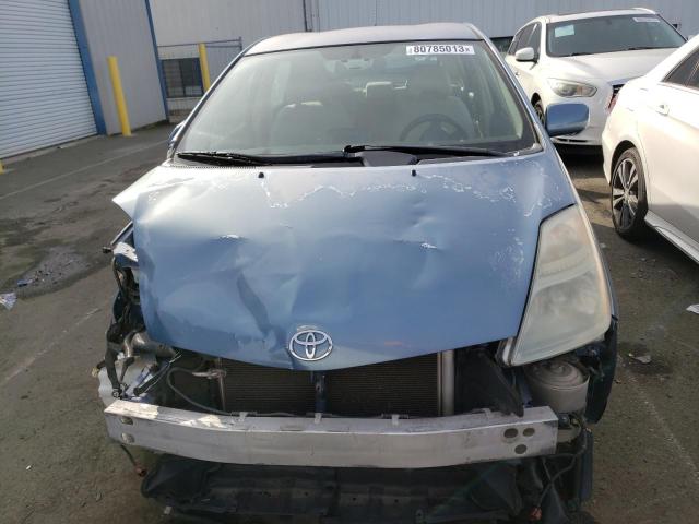 JTDKB20U867061419 - 2006 TOYOTA PRIUS BLUE photo 5