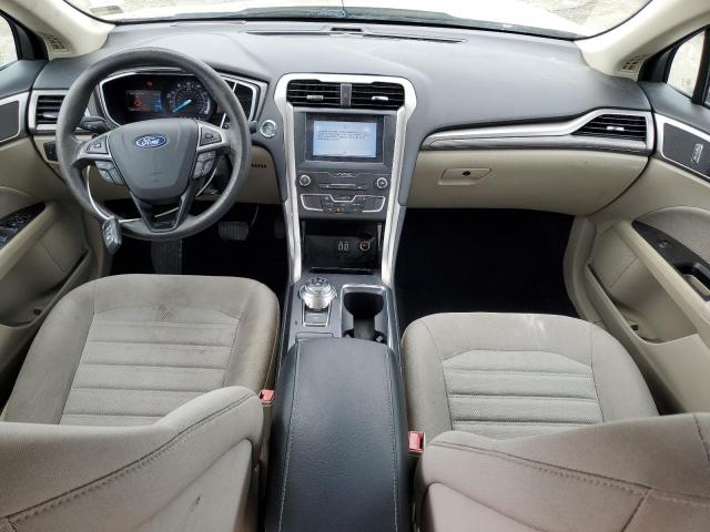 3FA6P0HDXKR203676 - 2019 FORD FUSION SE BEIGE photo 8
