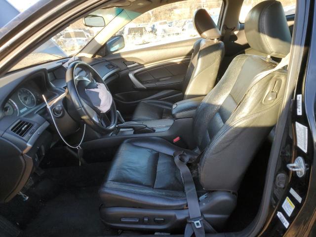 1HGCS12859A025629 - 2009 HONDA ACCORD EXL BLACK photo 7