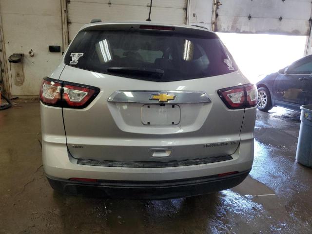 1GNKVFKD8FJ176088 - 2015 CHEVROLET TRAVERSE LS SILVER photo 6