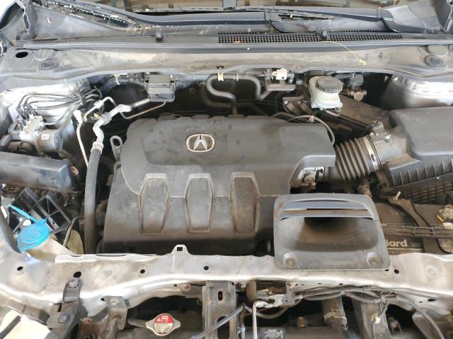 5J8TB4H76JL000392 - 2018 ACURA RDX ADVANCE SILVER photo 12
