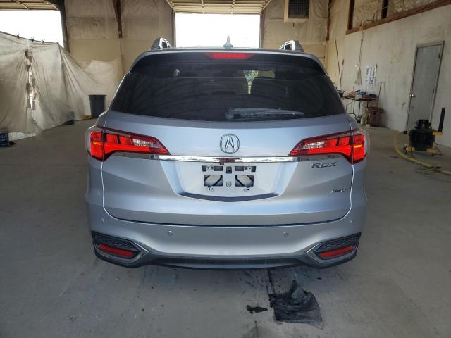 5J8TB4H76JL000392 - 2018 ACURA RDX ADVANCE SILVER photo 6