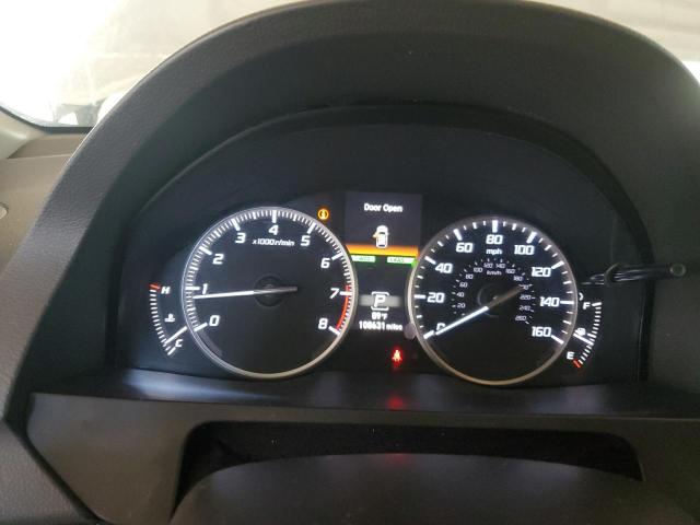 5J8TB4H76JL000392 - 2018 ACURA RDX ADVANCE SILVER photo 9