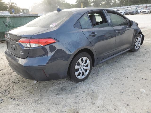 JTDBCMFE1S3080257 - 2025 TOYOTA COROLLA LE CHARCOAL photo 3