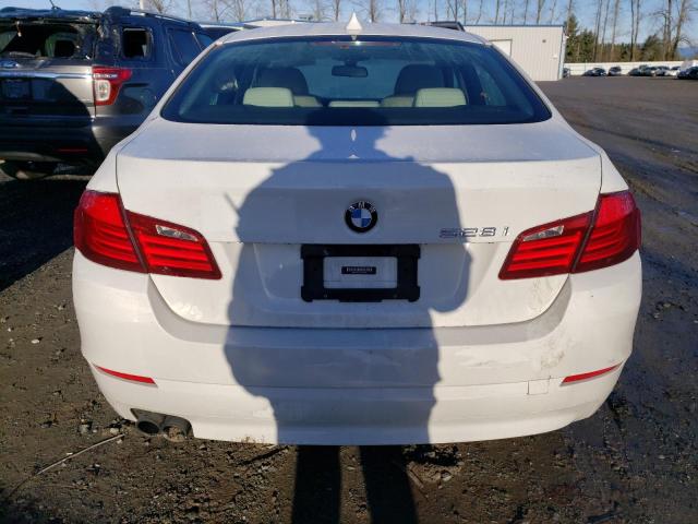 WBAFR1C50BC750686 - 2011 BMW 528 I WHITE photo 6