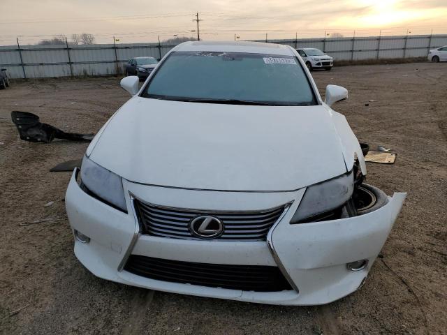 JTHBK1GG9E2137637 - 2014 LEXUS ES 350 WHITE photo 5