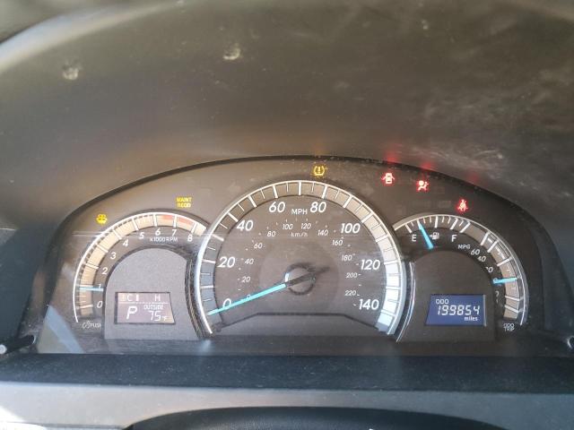 4T1BF1FK2CU136399 - 2012 TOYOTA CAMRY BASE Արծաթագույն լուսանկար 9