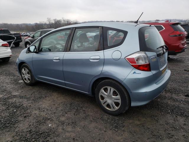 JHMGE8H37BC005449 - 2011 HONDA FIT BLUE photo 2