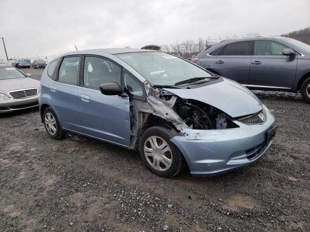 JHMGE8H37BC005449 - 2011 HONDA FIT BLUE photo 4