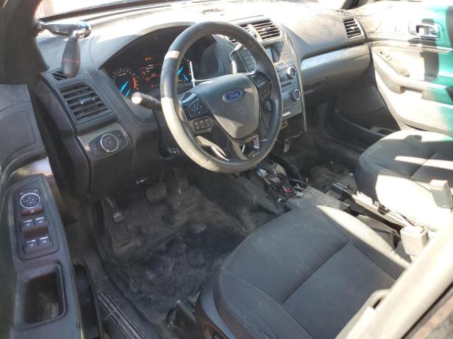 1FM5K8AR5HGA89610 - 2017 FORD EXPLORER POLICE INTERCEPTOR შავი ფოტო 8