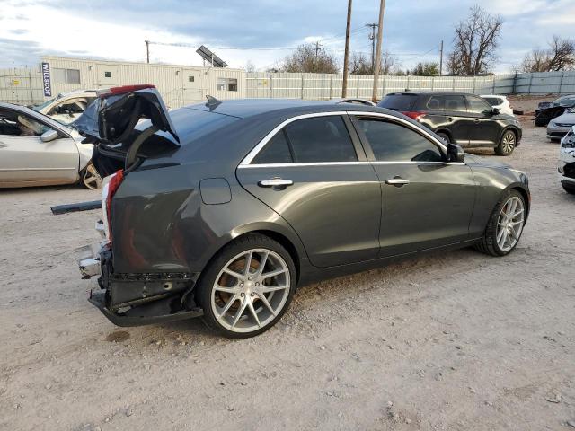 1G6AA5RX8E0155923 - 2014 CADILLAC ATS GRAY photo 3